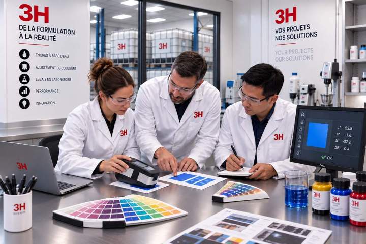 Encres teintes pantone Quebec